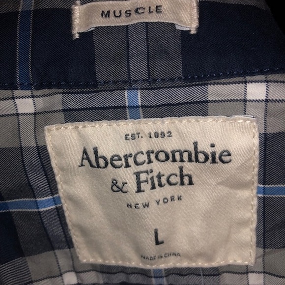 Abercrombie and Fitch Mens Shirt NWT - Picture 5 of 6